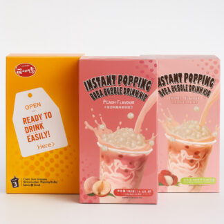 Kit de Bebida Instantánea con Boba Popping